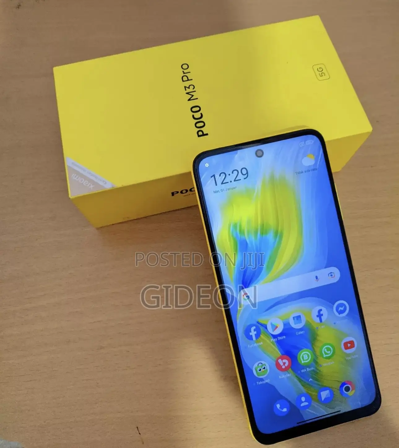 New Xiaomi Poco M3 Pro 5G 128 GB Yellow