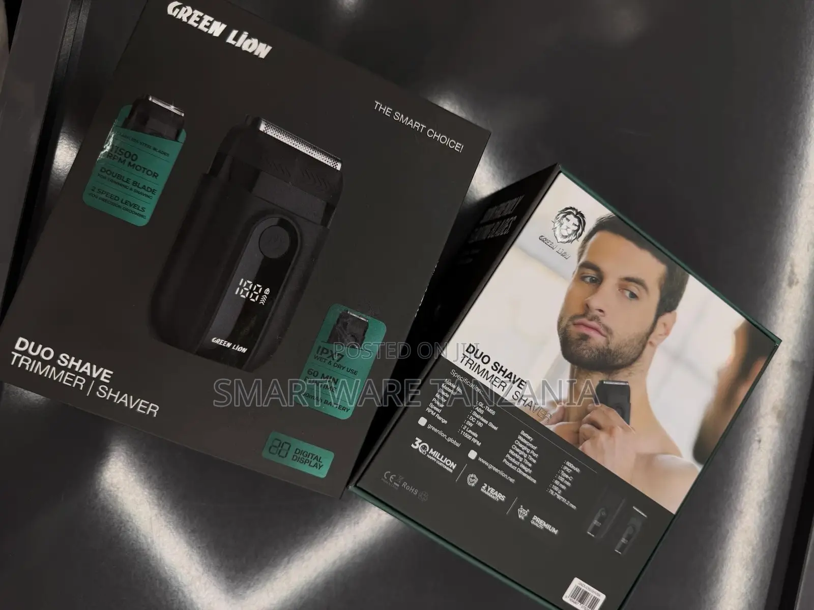Duo Shave Hair Trimmer Shaver With 60min Working Time, Waterproof