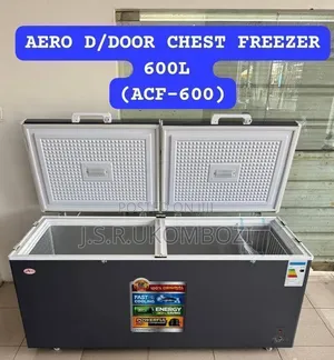 *Aero Chest Freezer Double Door 600l (Acf-600)*