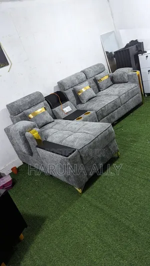 Sofa Ya L Shape Ya Watu Watano