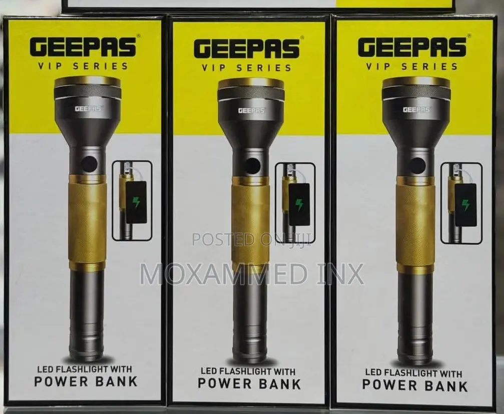 Geepas Torch Vip Series With Power Bank