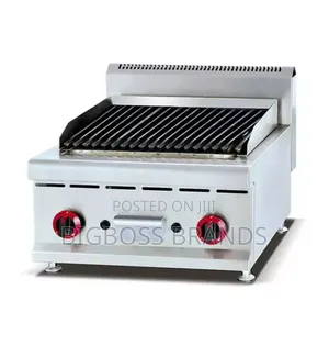 2 Burners Gas Lava Rocks Grill (60cm) Jiko La Kuchomea Nyama/Barbecues