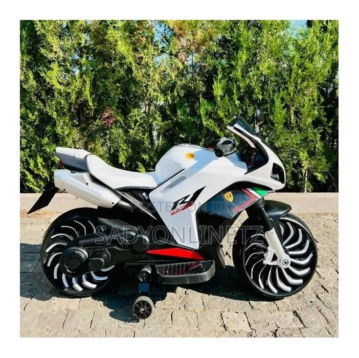 Children Riding Motorcycle