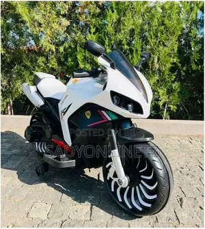 Children Riding Motorcycle