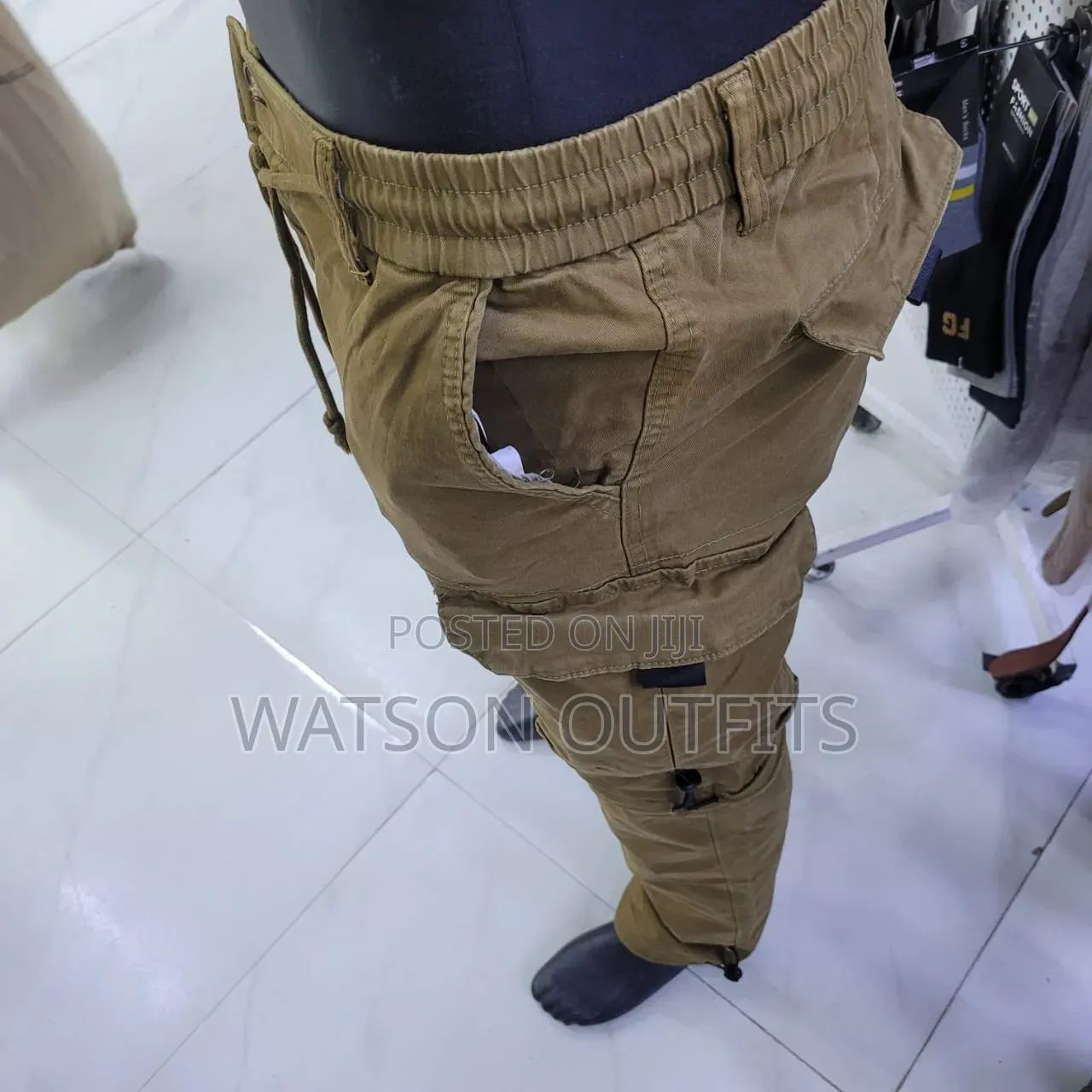 Cargo Pants or Trousers or Suruali Za Cargo Materials High Quality