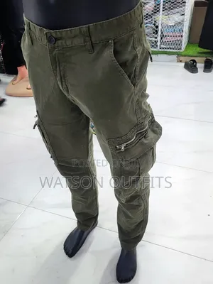 Cargo Pants or Trousers or Suruali Za Cargo Materials High Quality
