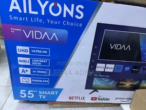 Ailyons 55 Tv. Powered by Vidaa