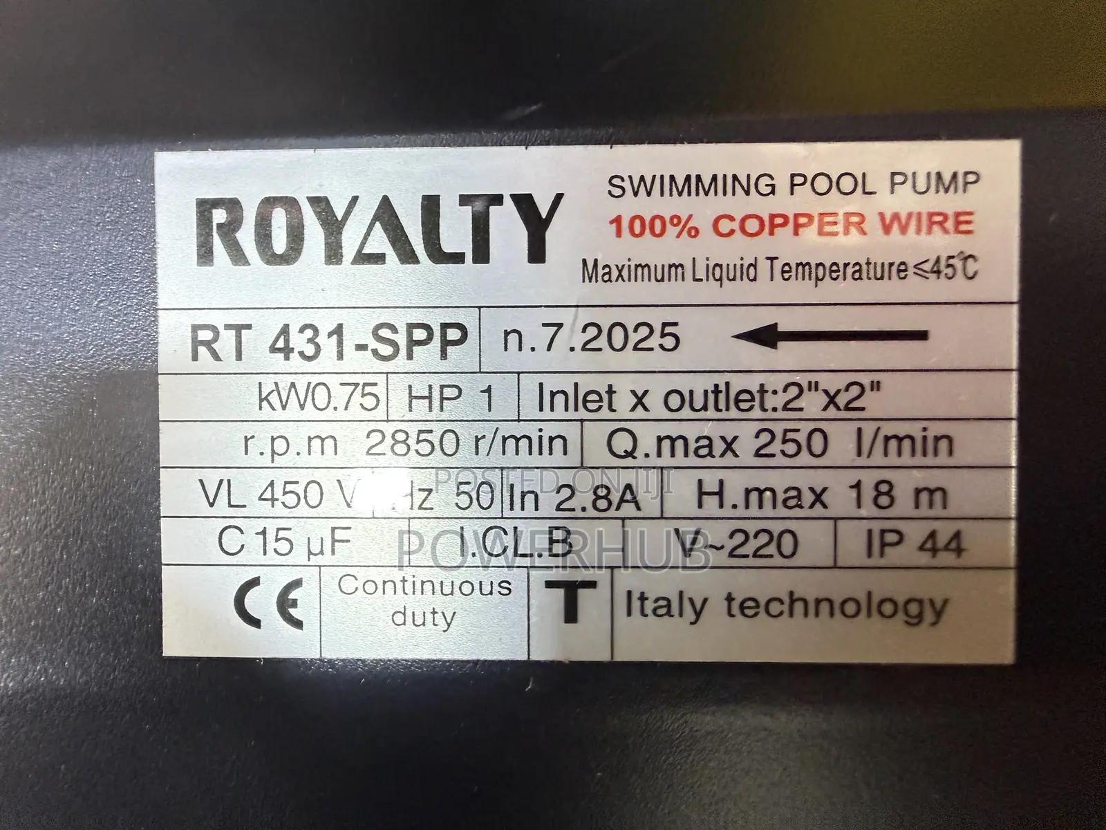 Swimming Pump