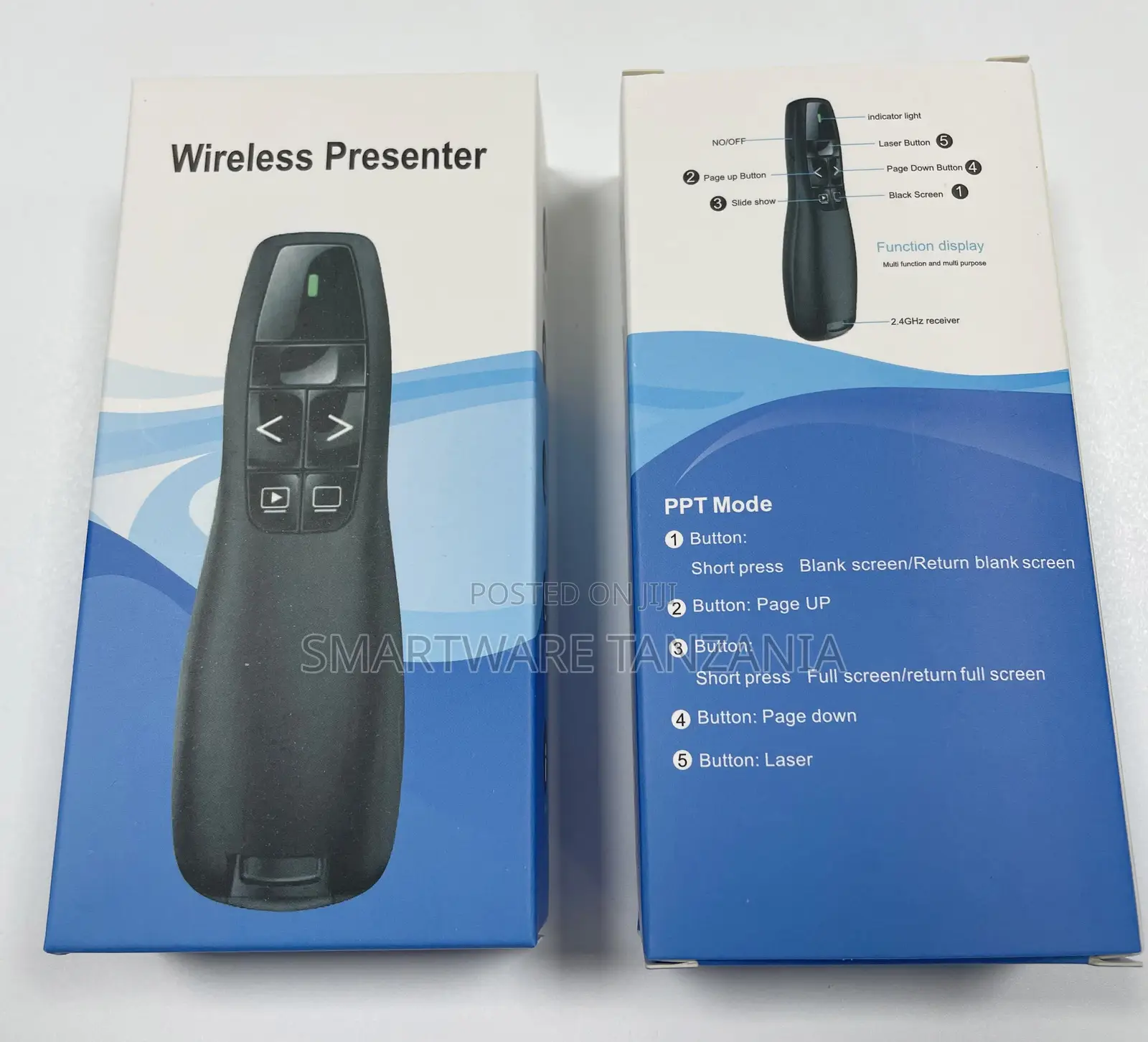 Wireless Presenter Remote 2.4ghz Powerpoint Slide Clicker Laser