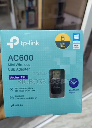 Tp Link Mini Wireless Usb Adapter
600mbps Archer T2u
