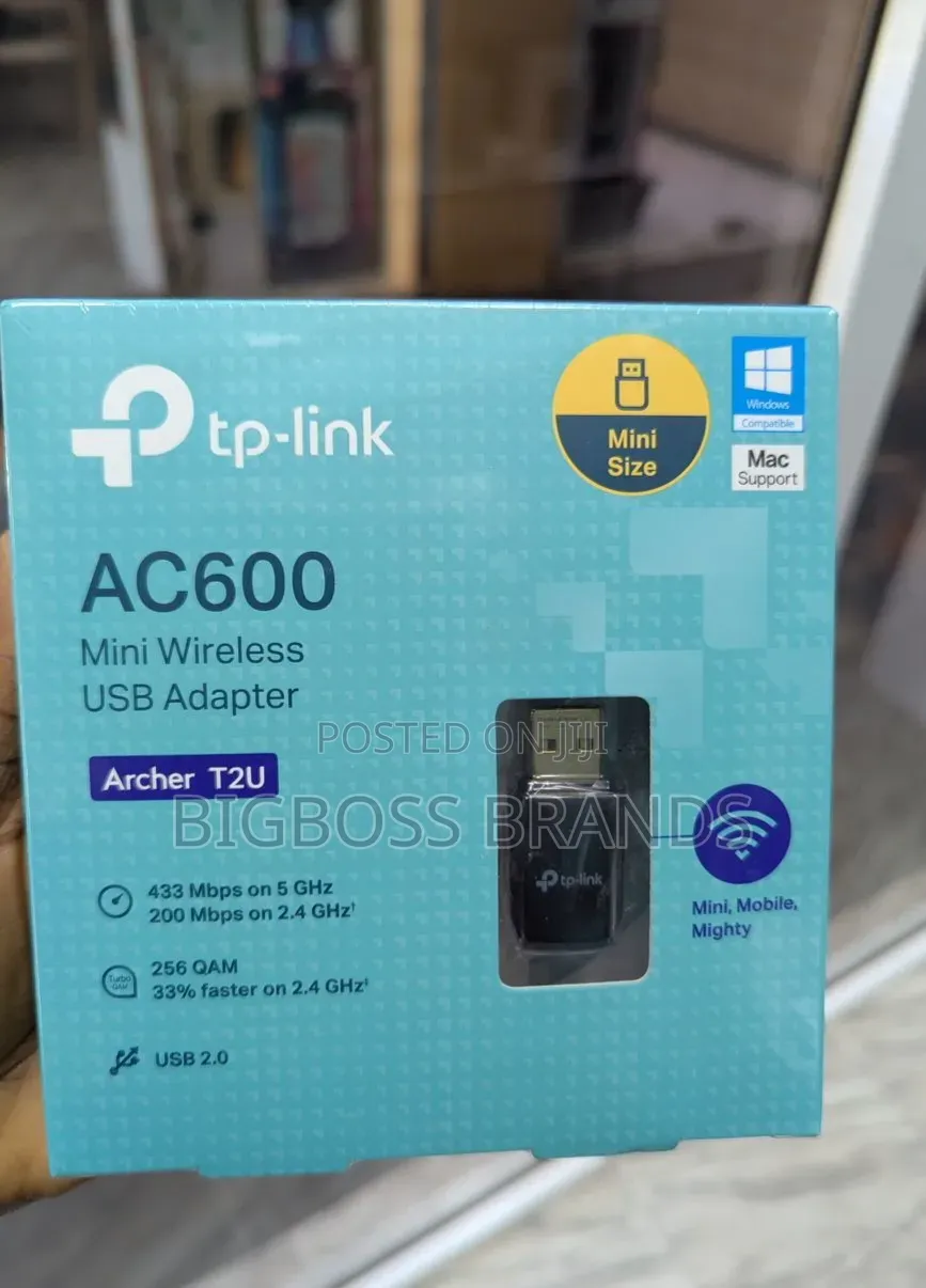 Tp Link Mini Wireless Usb Adapter
600mbps Archer T2u