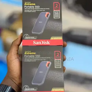 Sandisk Extreme 2tb Portable SSD High-Speed Storage Drive