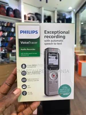Philips Voicetracer Audio Recorder With Speech to Text Feature