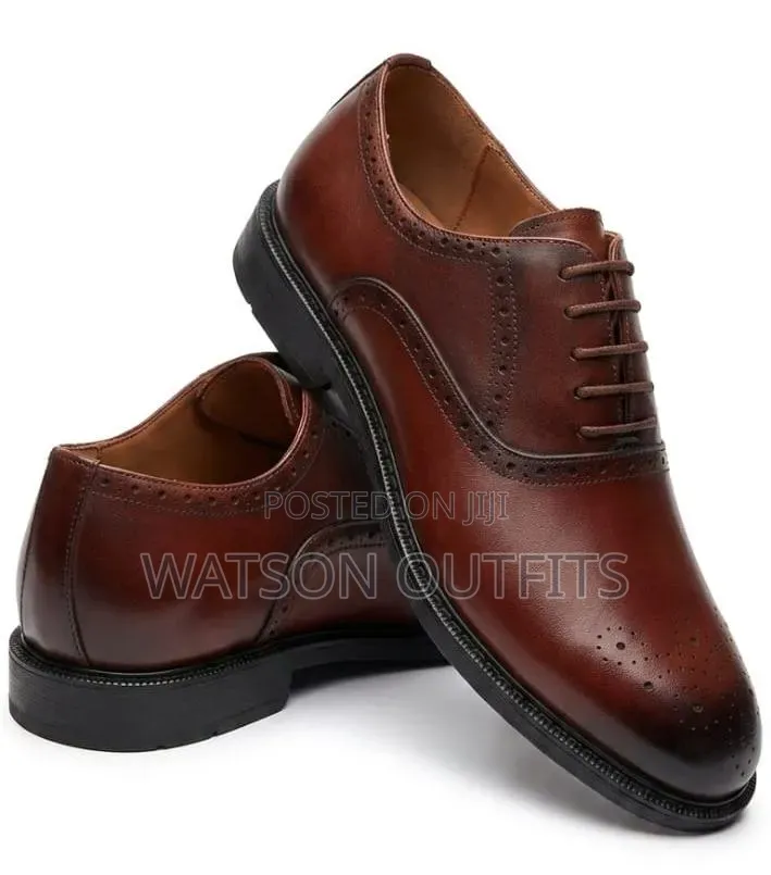 Men's Leather Shoes Materials Completely Quality Anax Smartly Branded
