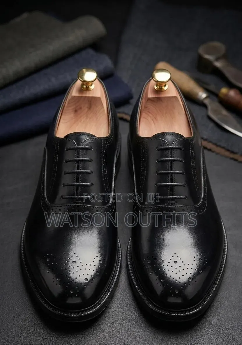 Men's Leather Shoes Materials Completely Quality Anax Smartly Branded