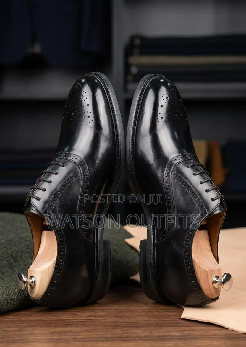 Men's Leather Shoes Materials Completely Quality Anax Smartly Branded