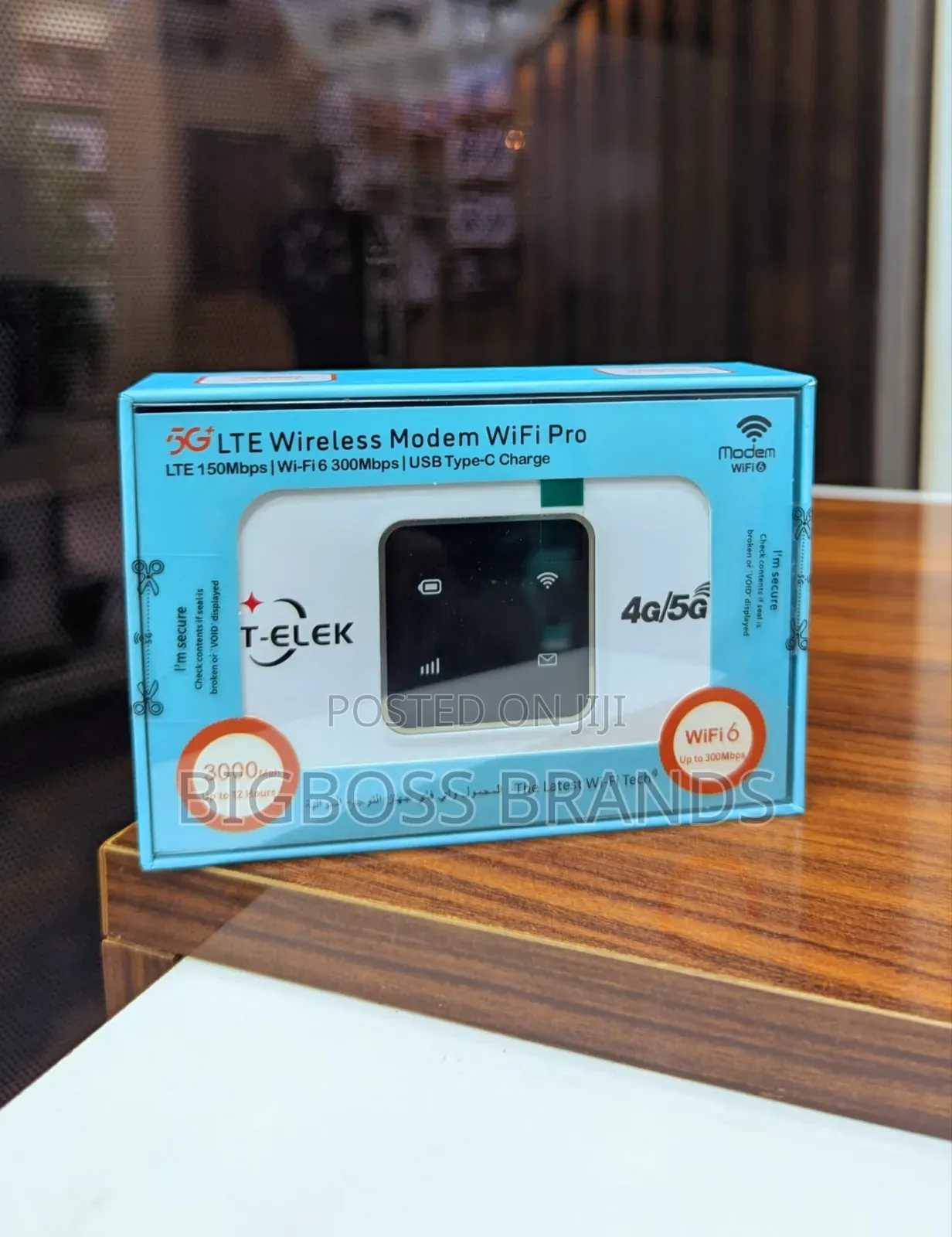 T-Elek Portable Pocket Wi-Fi Inaunganisha Hadi Watu 12