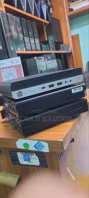 New Desktop Computer HP EliteDesk 705 G3 8GB Intel Core i3 HDD 500GB