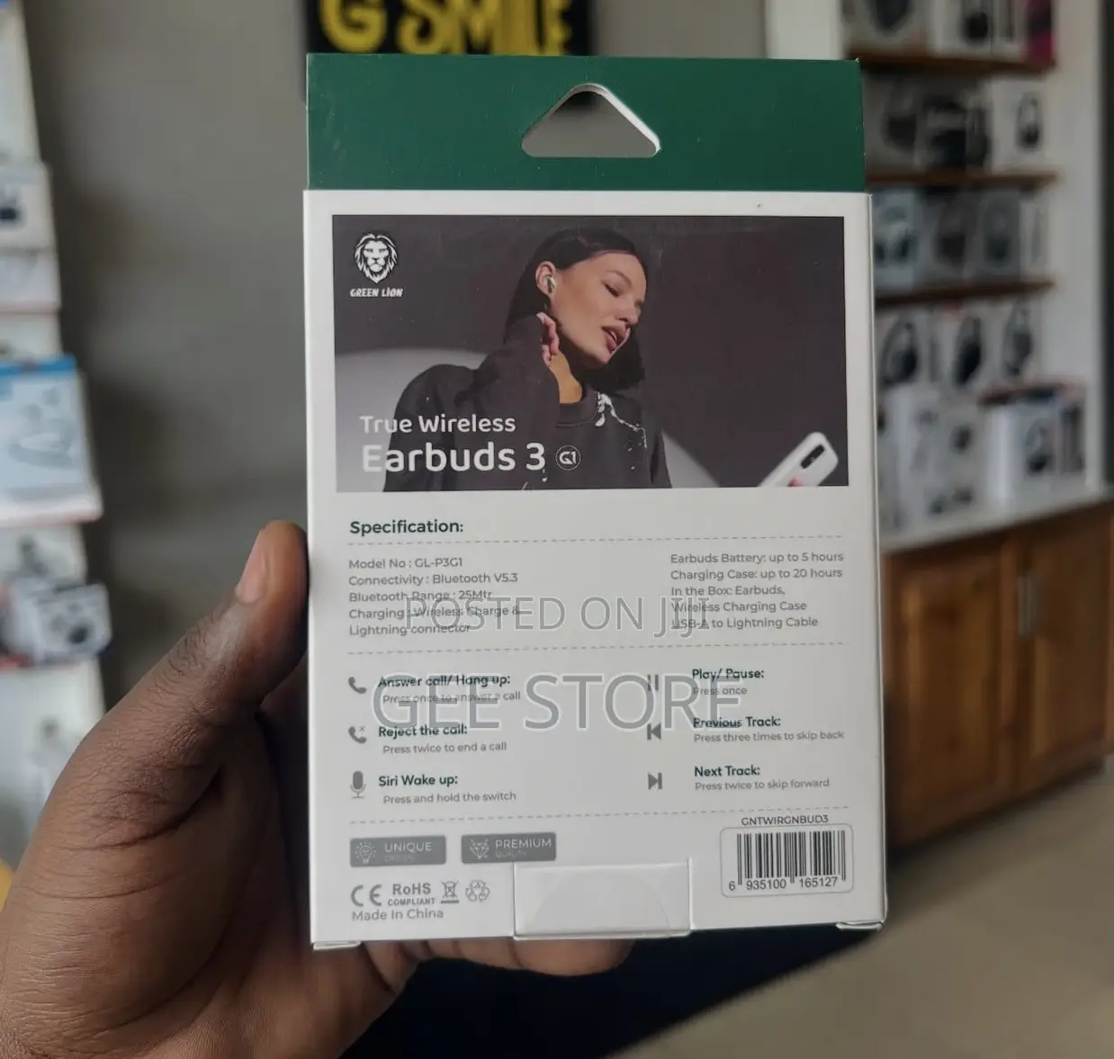 Green Lion Wireless Earbuds 3