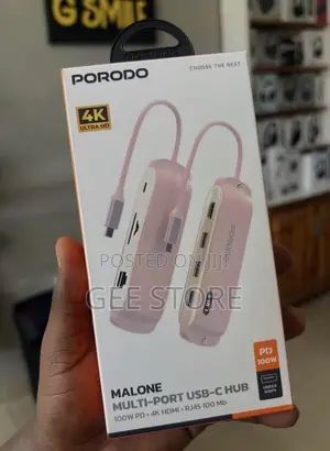 Porodo Malone Multiport Usb Hub