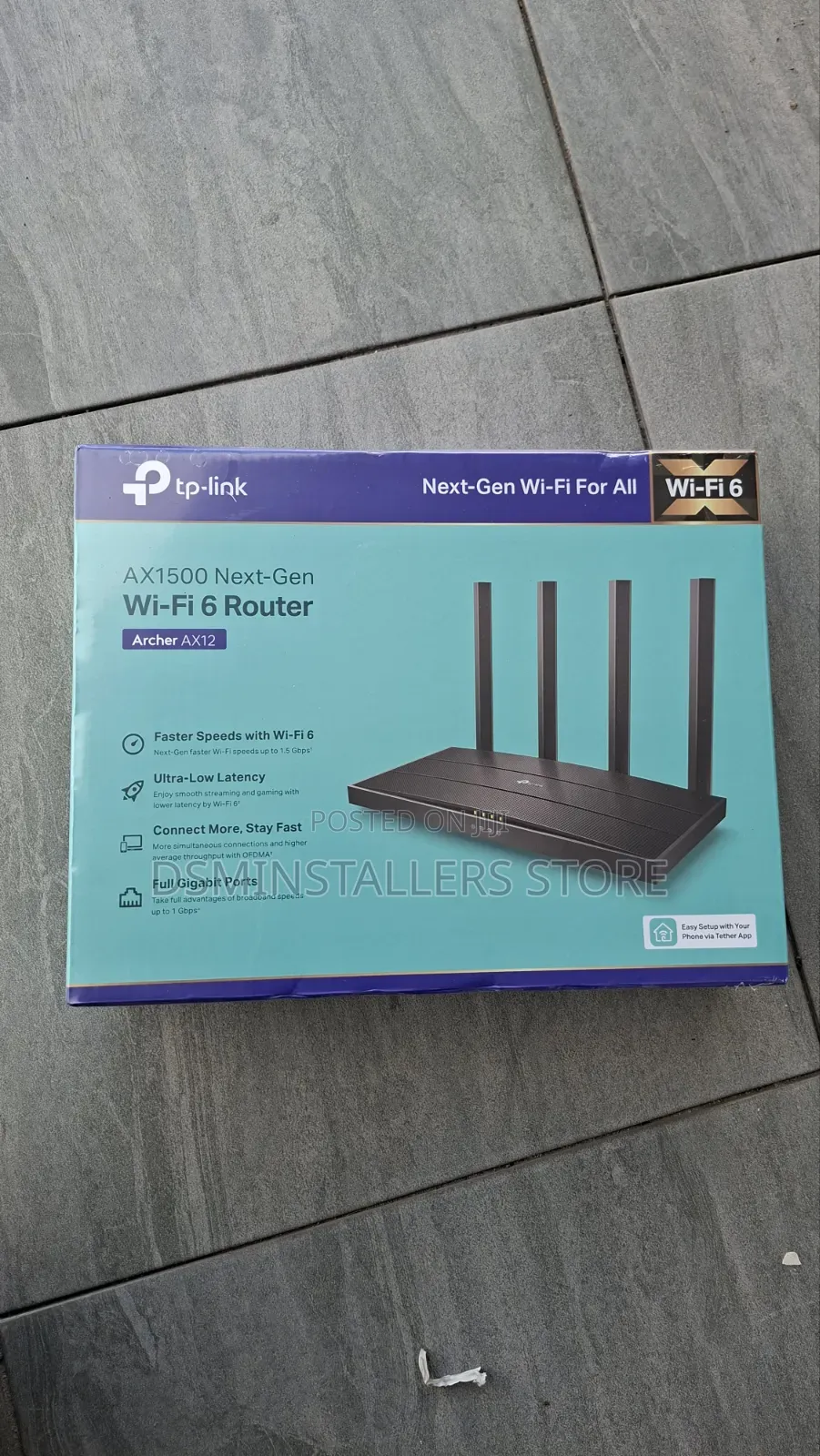 Tplink Ax12 Gigabit Router