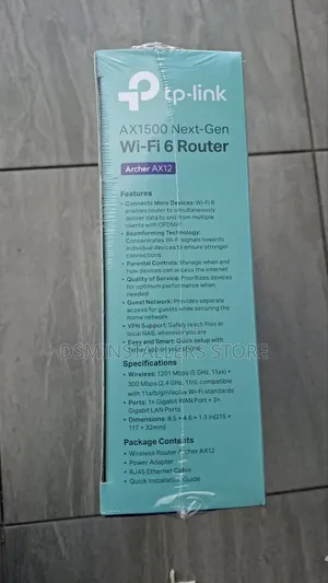 Tplink Ax12 Gigabit Router