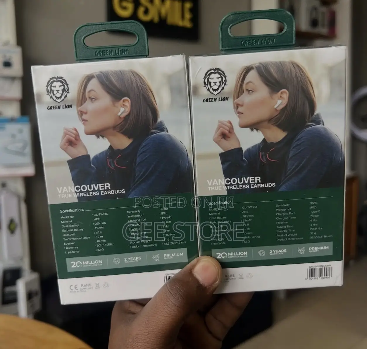 Greenlion Vancoover Wireless Earbuds