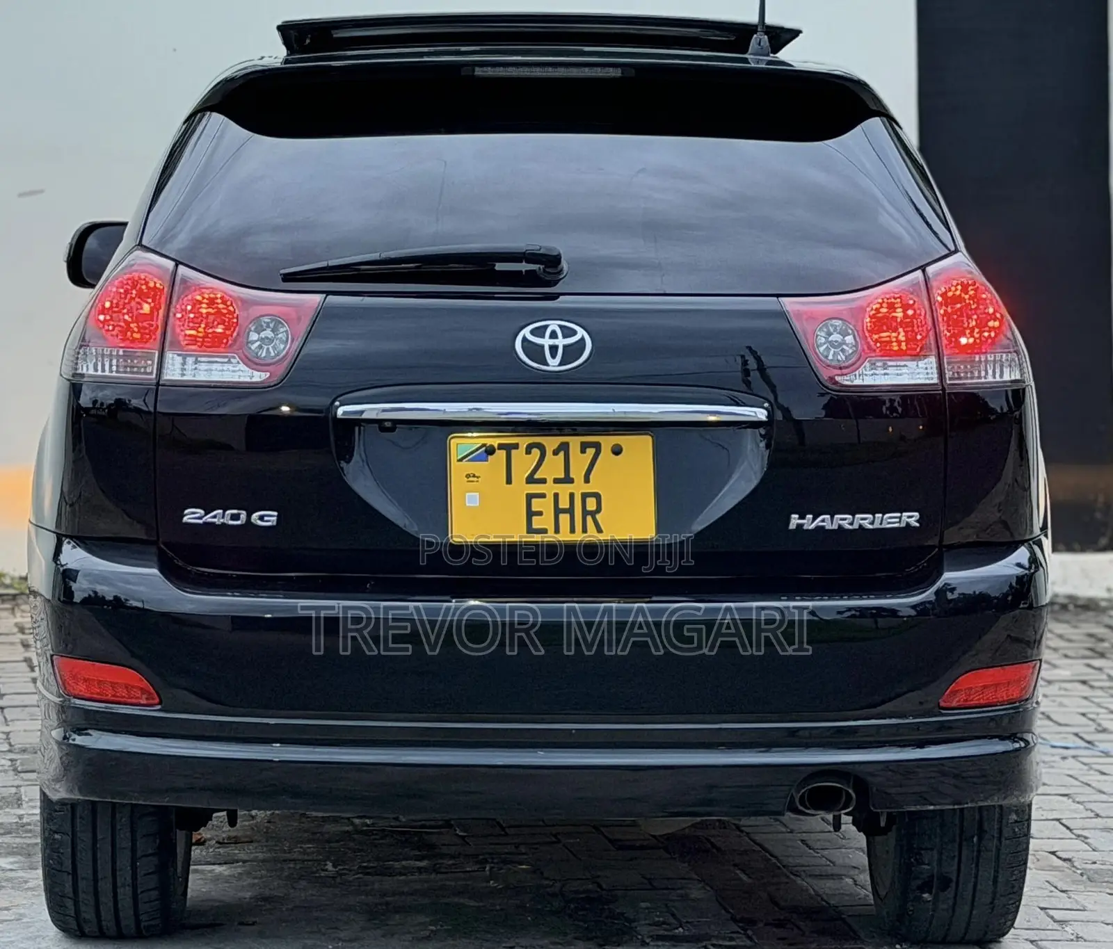Toyota Harrier 2007 Black