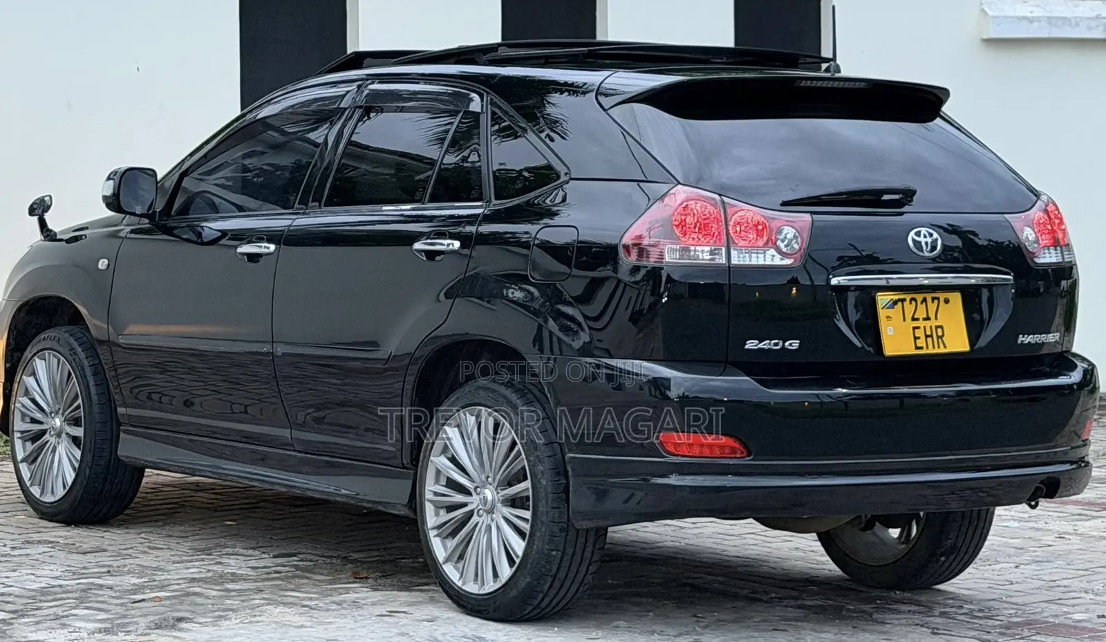 Toyota Harrier 2007 Black