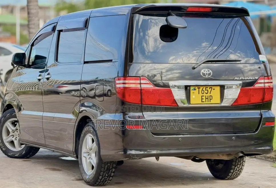 Toyota Alphard 2007 Black