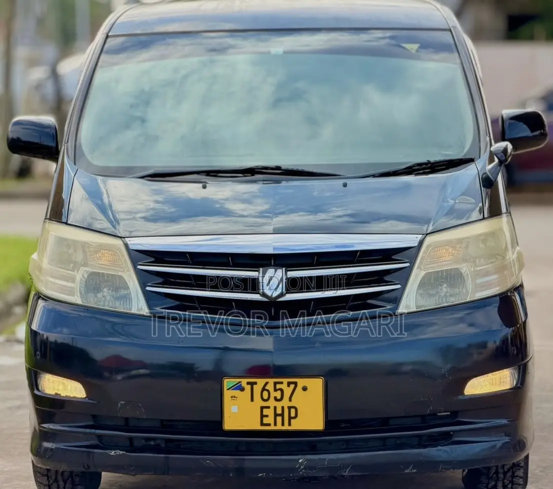 Toyota Alphard 2007 Black