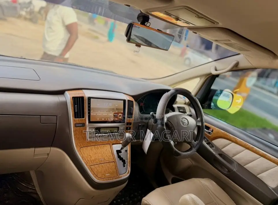 Toyota Alphard 2007 Black