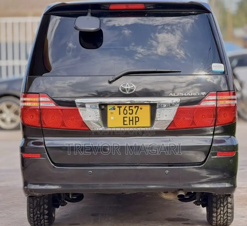 Toyota Alphard 2007 Black