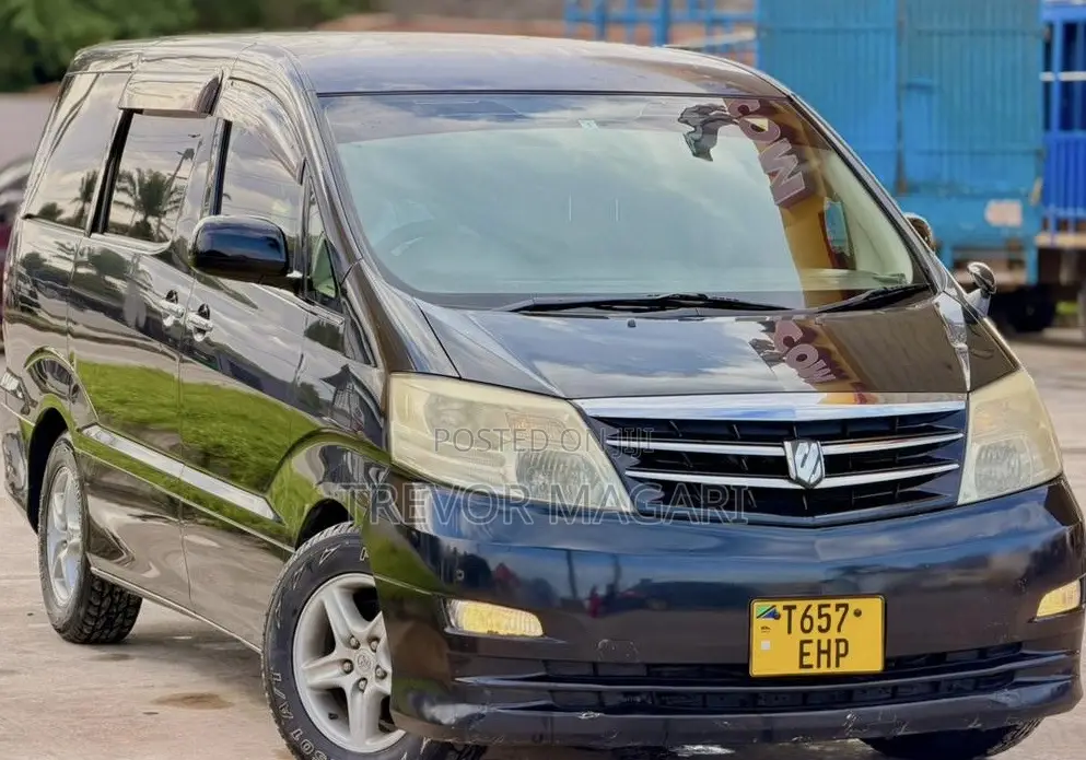 Toyota Alphard 2007 Black