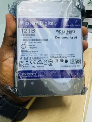12tb HDD Surveillance Wd Purple Cameras Storage