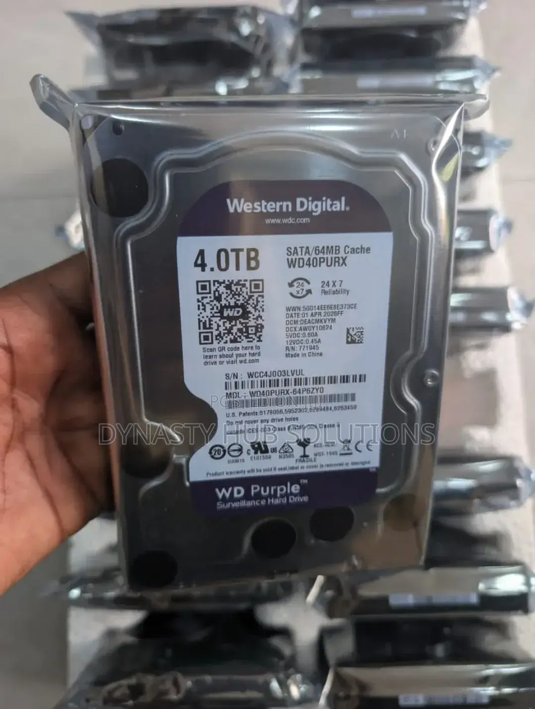 4tb HDD Surveillance Western Digital (Wd) Storage