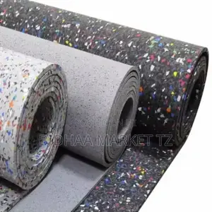 Commercial Rubber Gym Mats Roller 1meter×10meter.