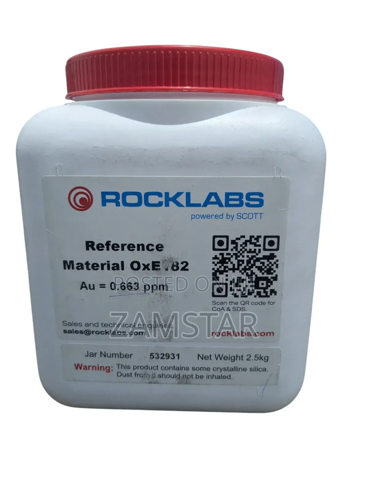 Reference Material Oxe 82