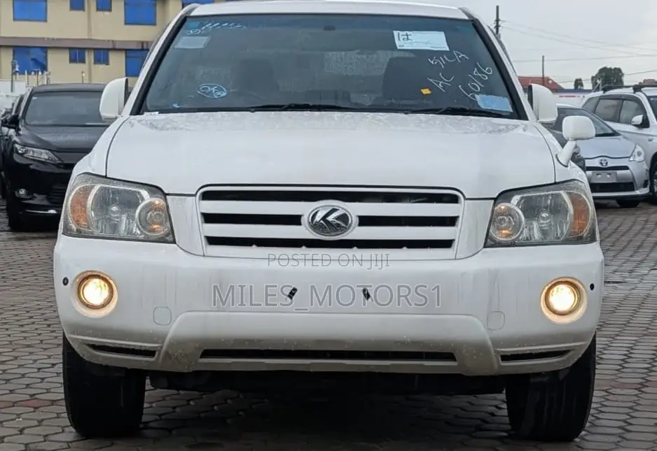 Toyota Kluger 2006 White