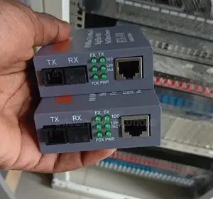 Fiber Media Converter a and B Terminal