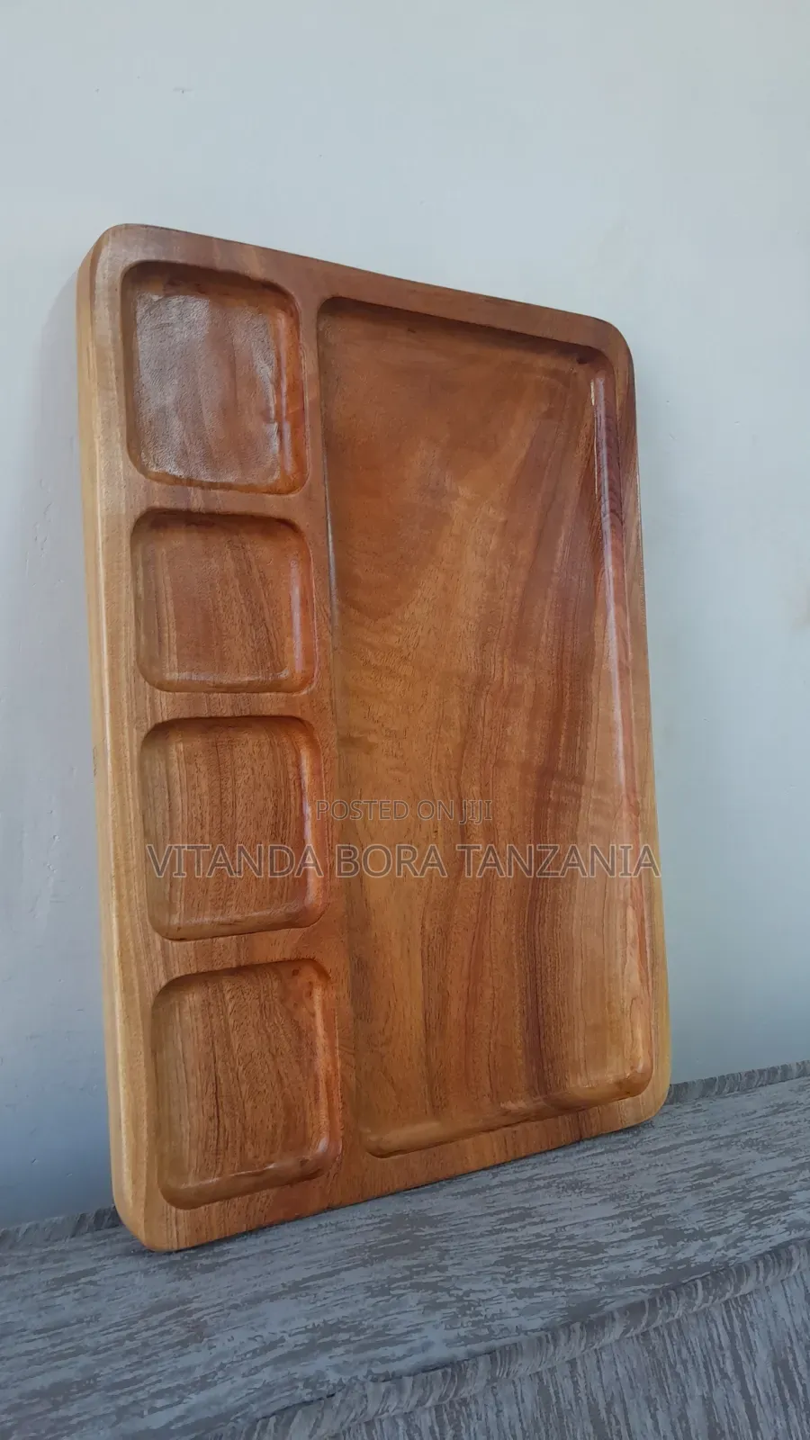 Large Wooden Choma Platter