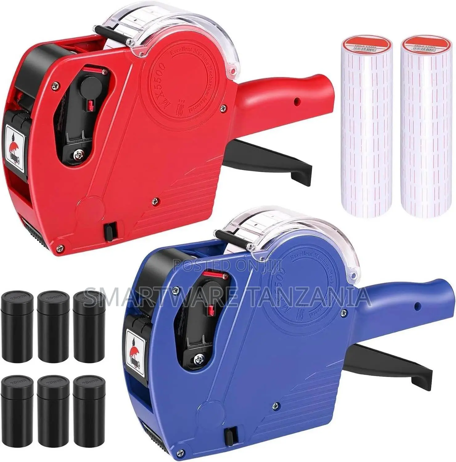 Mx5500 Eos Price Gun Red Blue 8 Digit Label Maker, Price Tag Maker
