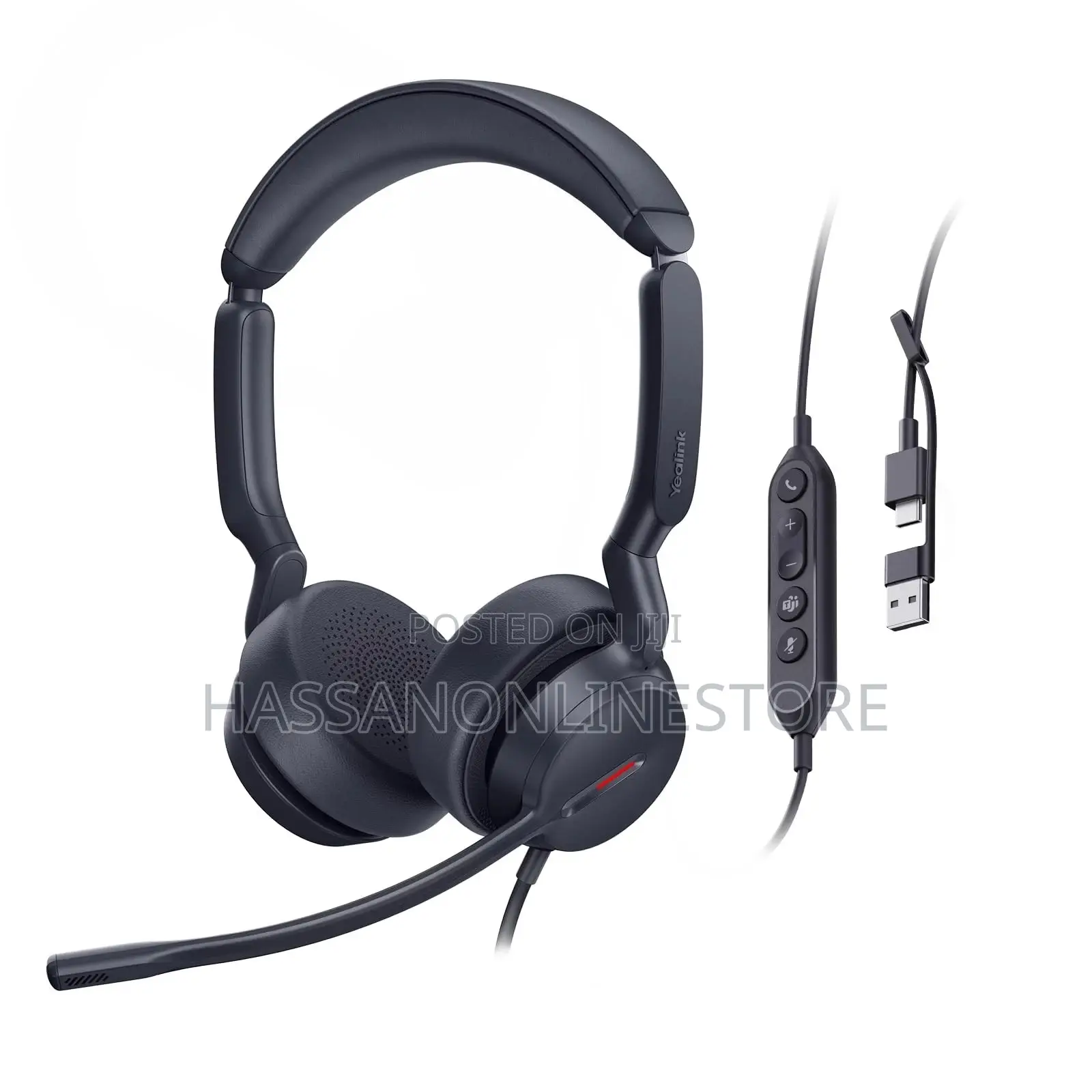 Yealink Yealink Uh44 Dual Uc, Wired Usb Headset, Usb-C/A