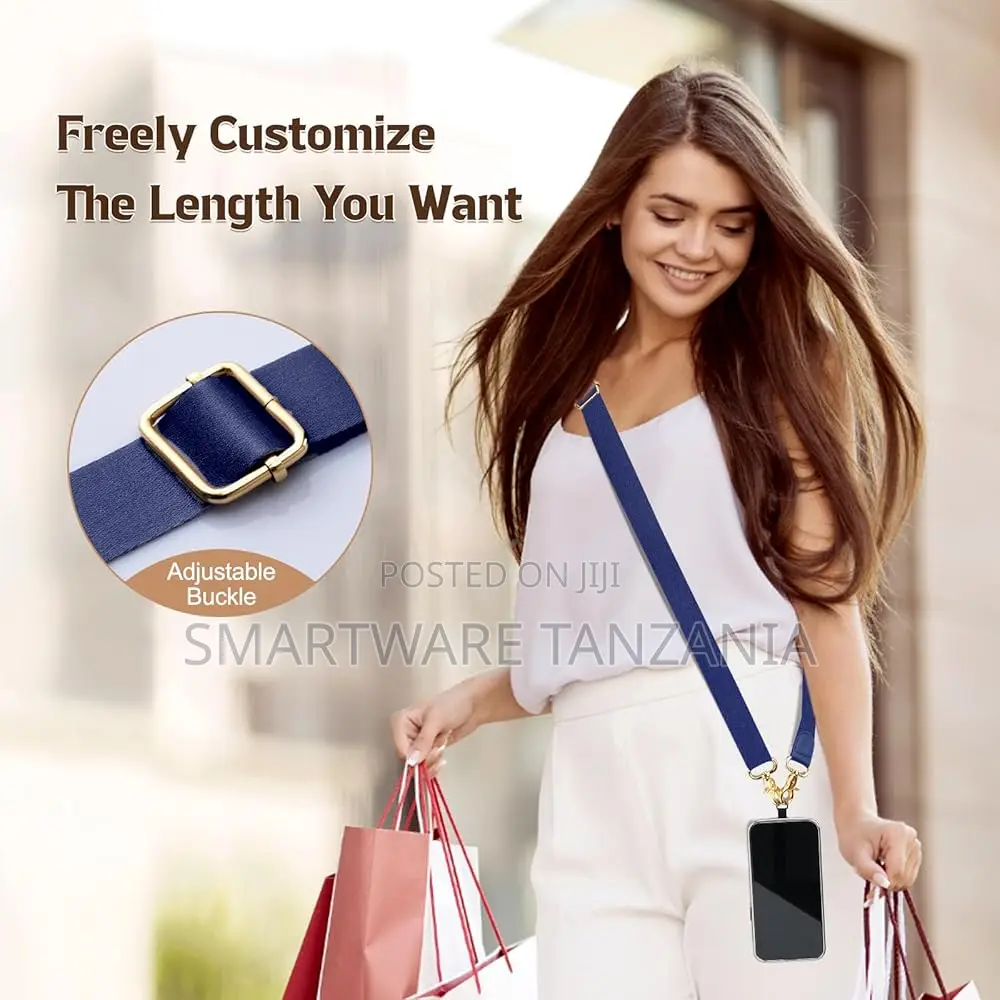 Green Lion Flexi Strap Crossbody Phone Lanyard Adjustable 208cm Strap