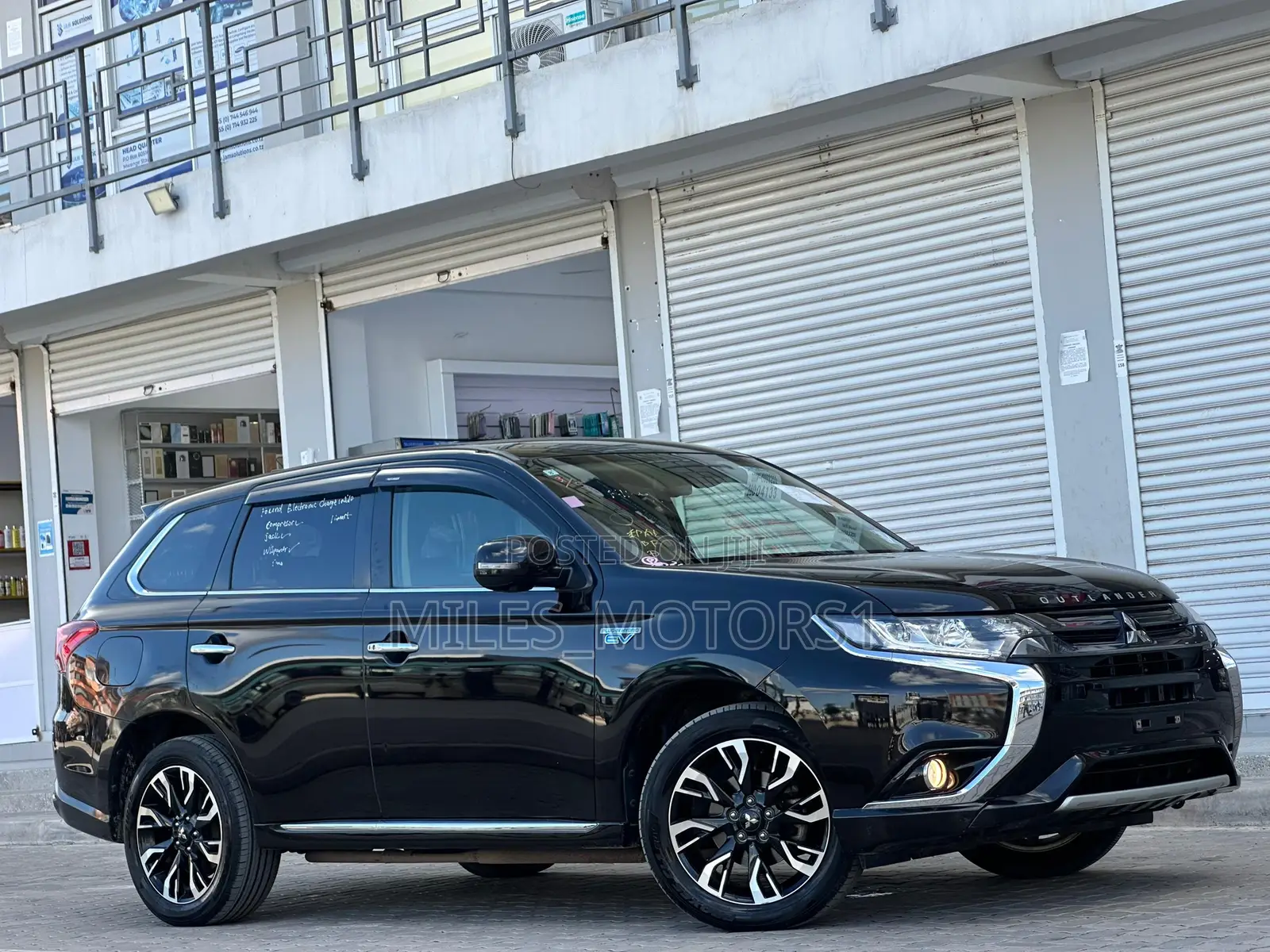 Mitsubishi Outlander PHEV 2018 Black