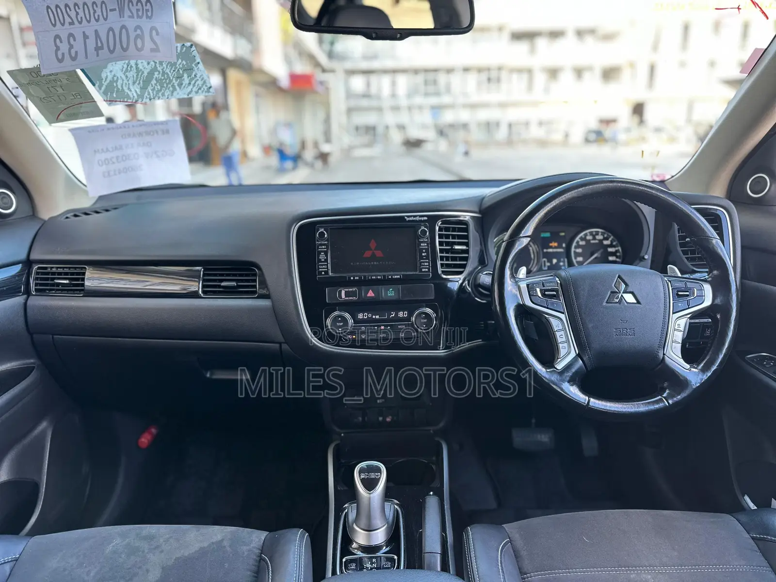 Mitsubishi Outlander PHEV 2018 Black