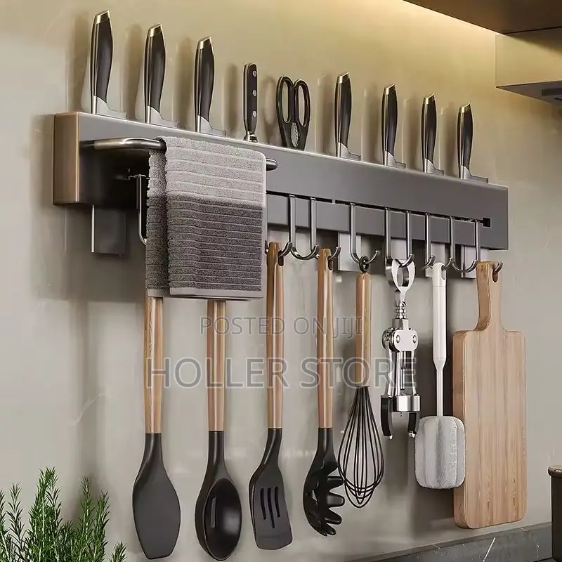Kitchen Wall Mounted Utensil Rack