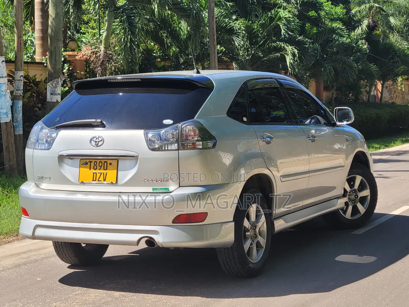 Toyota Harrier 2008 Silver