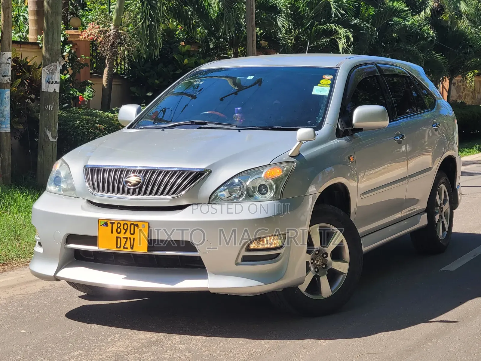 Toyota Harrier 2008 Silver