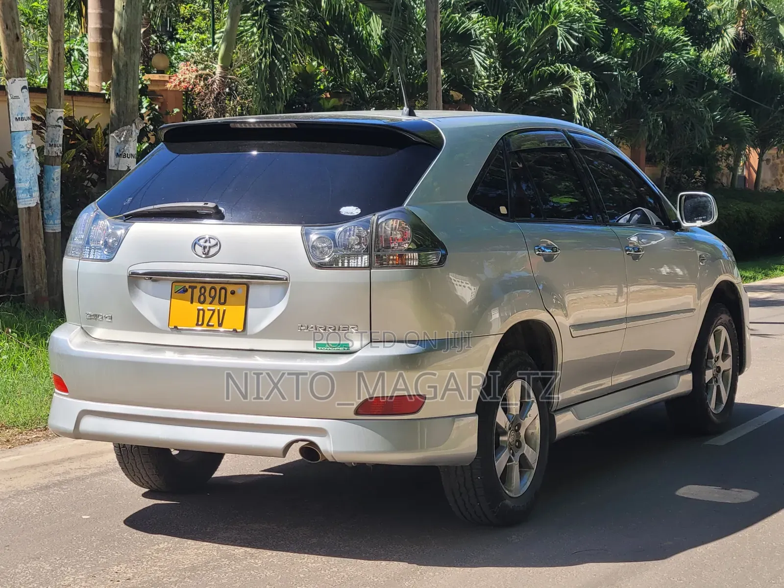Toyota Harrier 2008 Silver